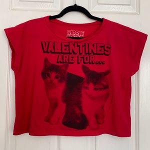 Crop Short Sleeve Top 🐈‍⬛